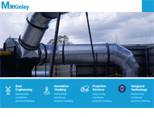 Tablet Screenshot of mckinleyqatar.com